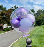 Special Bubble Balloon Purple