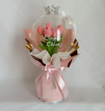 Tulip Balloon Stand Pink