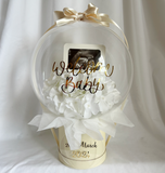 White Hydrangea Balloon M